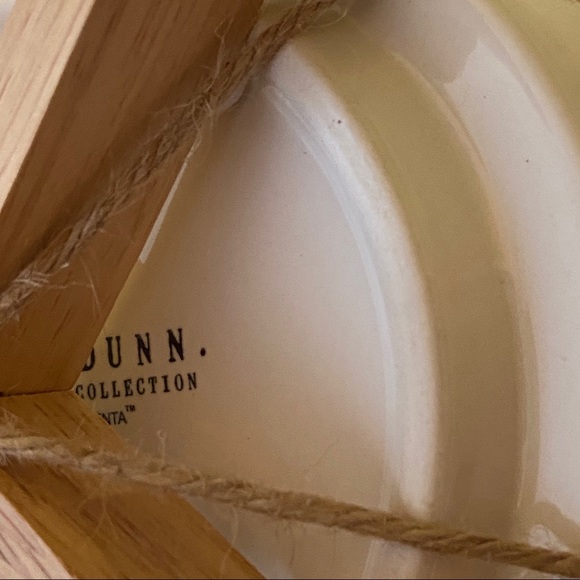 Rae Dunn HOME Planter On Wooden Stand Gift for Mom - Picture 7 of 7